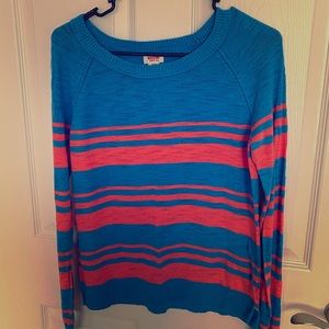 Mossimo blue striped sweater